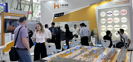 Huashu Jinming appeared once again at the Battery Show Europe, Which will export 12 Module & PACK lines to break its overseas performance records.